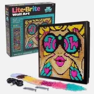 Lite-Brite Wall Art Pop Wow